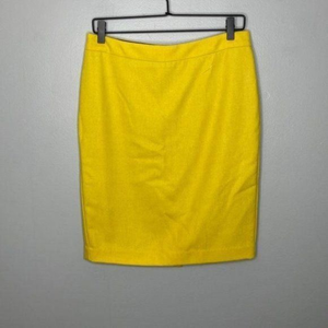 Cabi Curry Yellow Pencil Skirt‎